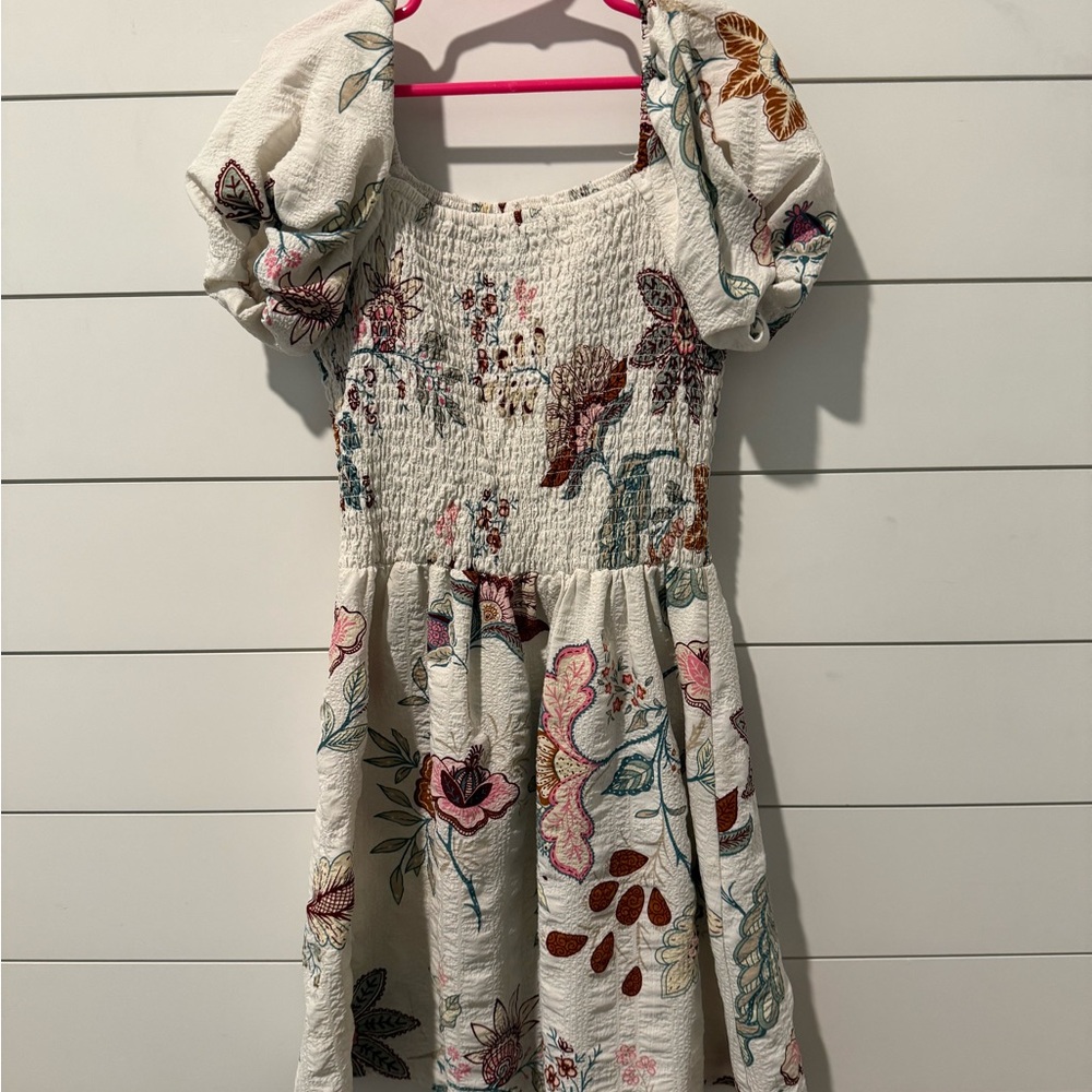 Forever 21 Floral Embroidered Kids‎ Dress Girls 9/10